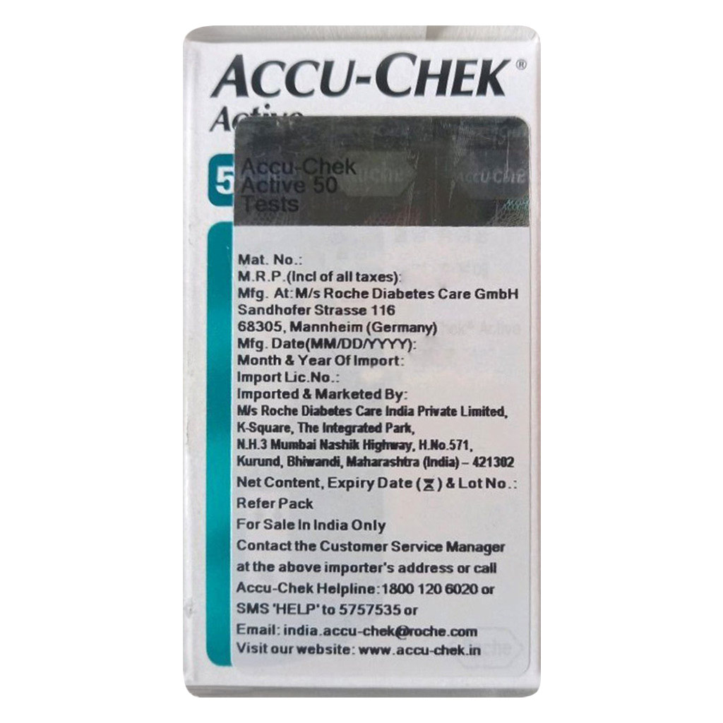 Accu-Chek Active Test Strips 50 Pieces