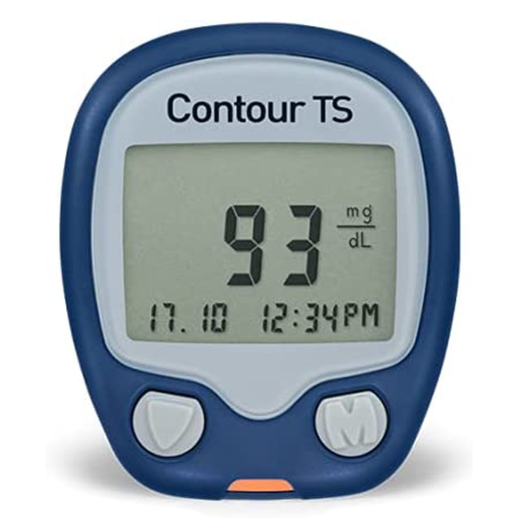 Ascensia, Contour TS Blood Glucose Monitoring System, Accurate blood glucose meter kit, standard size