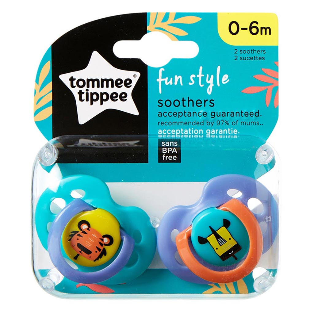 Tommee Tippee Pacifier Fun Time 0-6M