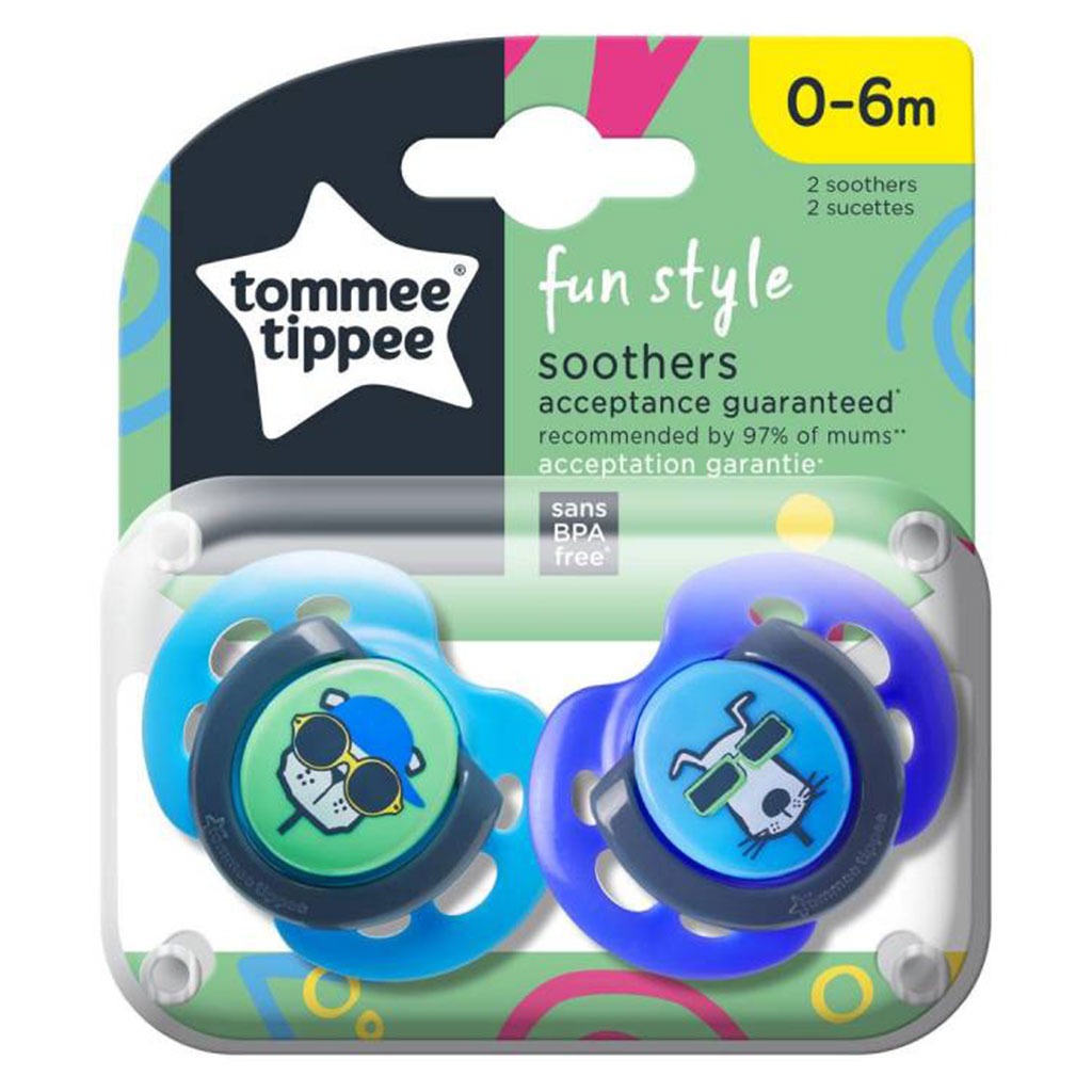 Tommee Tippee Pacifier Fun Time 0-6M
