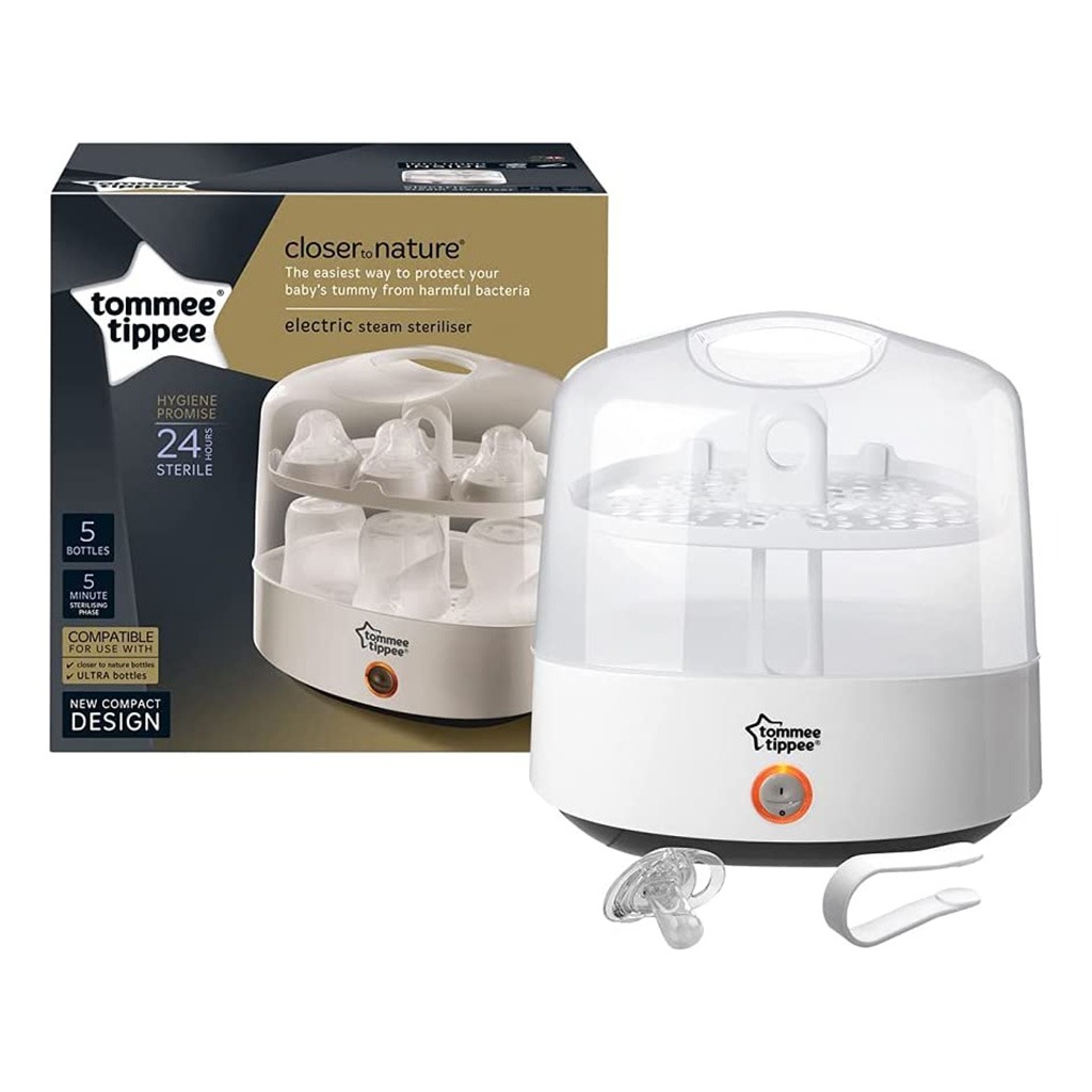 Tommee Tippee, Closer to Nature Electric Steam Sterilizer, Electric sterilizer for baby bottles