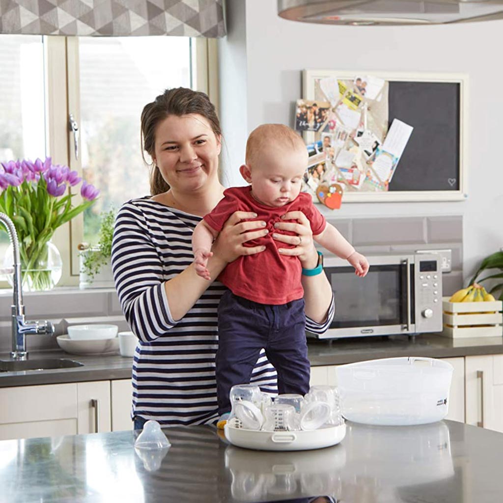 Tommee Tippee, Closer to Nature Electric Steam Sterilizer, Electric sterilizer for baby bottles