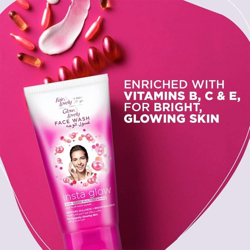 Glow & Lovely Insta Glow Face Wash, 150ml