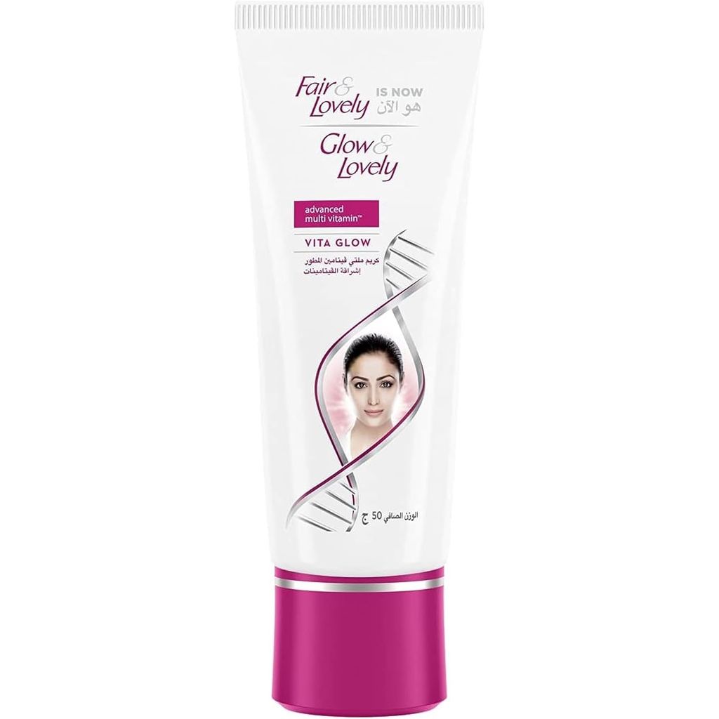 Glow & Lovely, Cream MV FB LLF, Brightening cream for radiant and even skin tone, 50 g