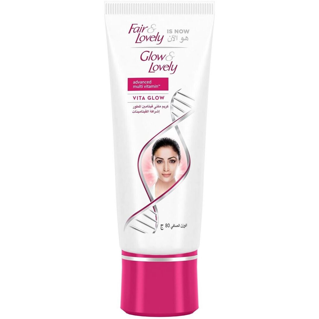 Glow & Lovely, Cream MV FB LLF, Brightening cream for radiant and even skin tone, 80 g