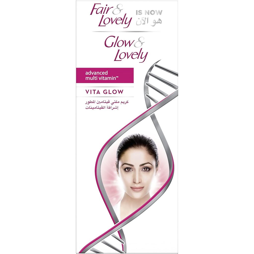 Glow & Lovely, Cream MV FB LLF, Brightening cream for radiant and even skin tone, 80 g