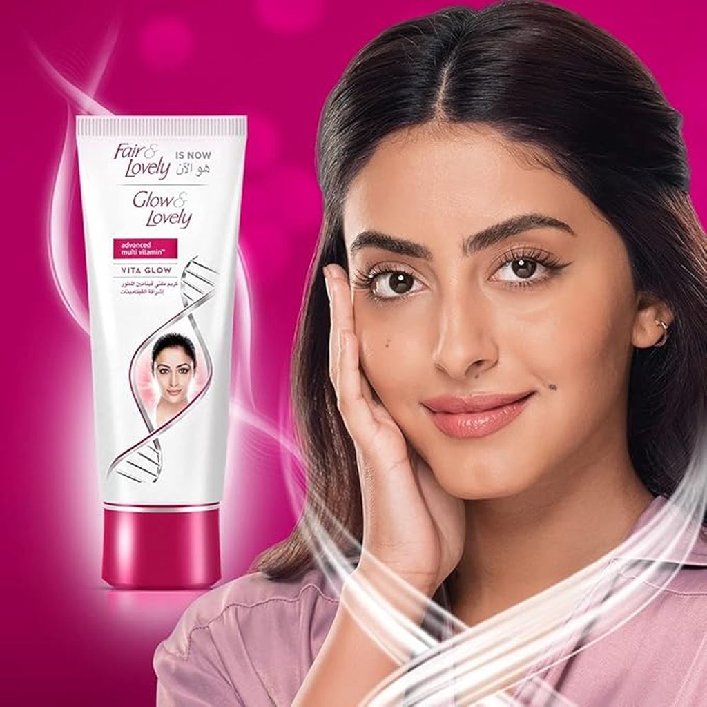 Glow & Lovely, Cream MV FB LLF, Brightening cream for radiant and even skin tone, 80 g