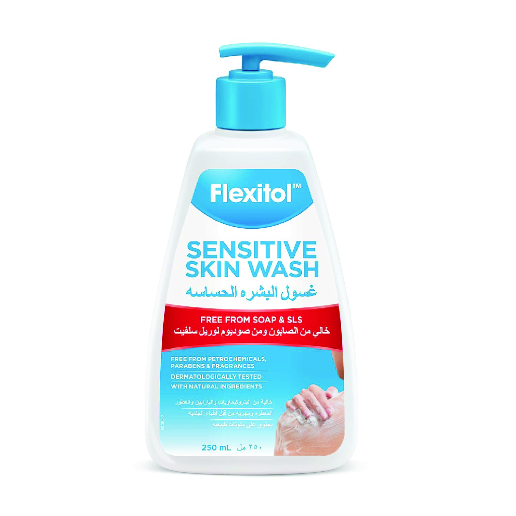 FLEXITOL SENSITIVE SKIN WASH 250ML