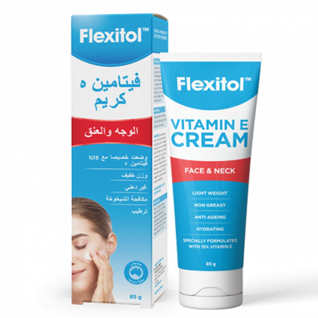 Flexitol Vitamin E Cream Face & Neck 85 G