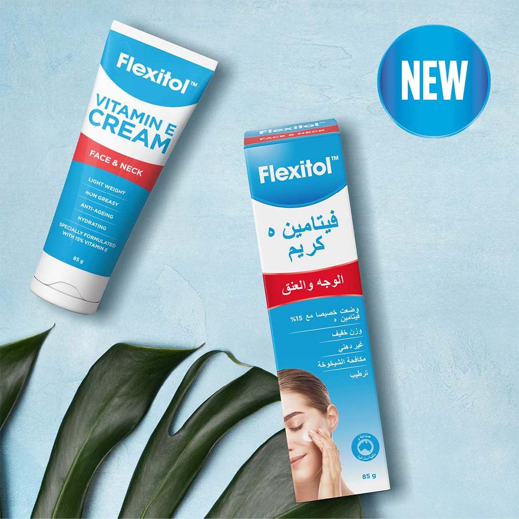 Flexitol Vitamin E Cream Face & Neck 85 G