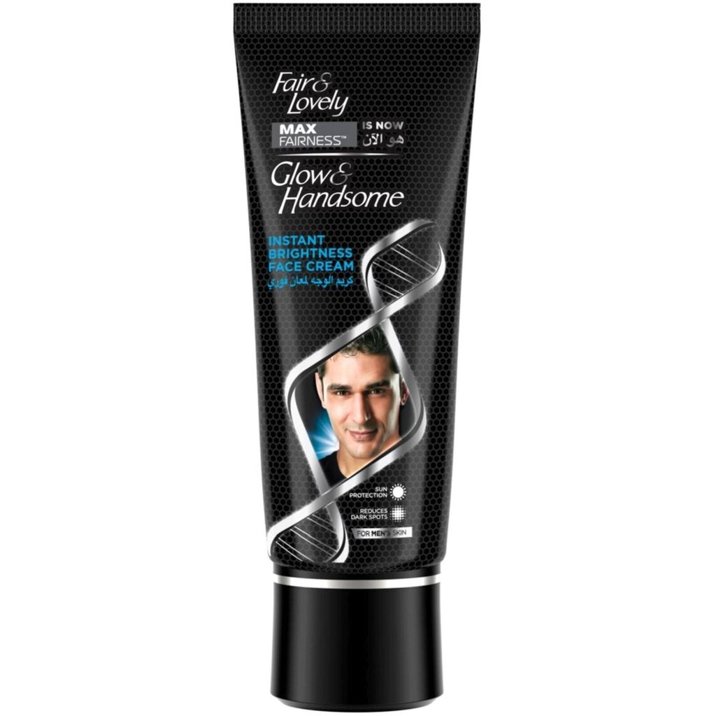 Glow & Handsome, Instant brightening cream foundation, Lightweight foundation for radiant skin, 50g