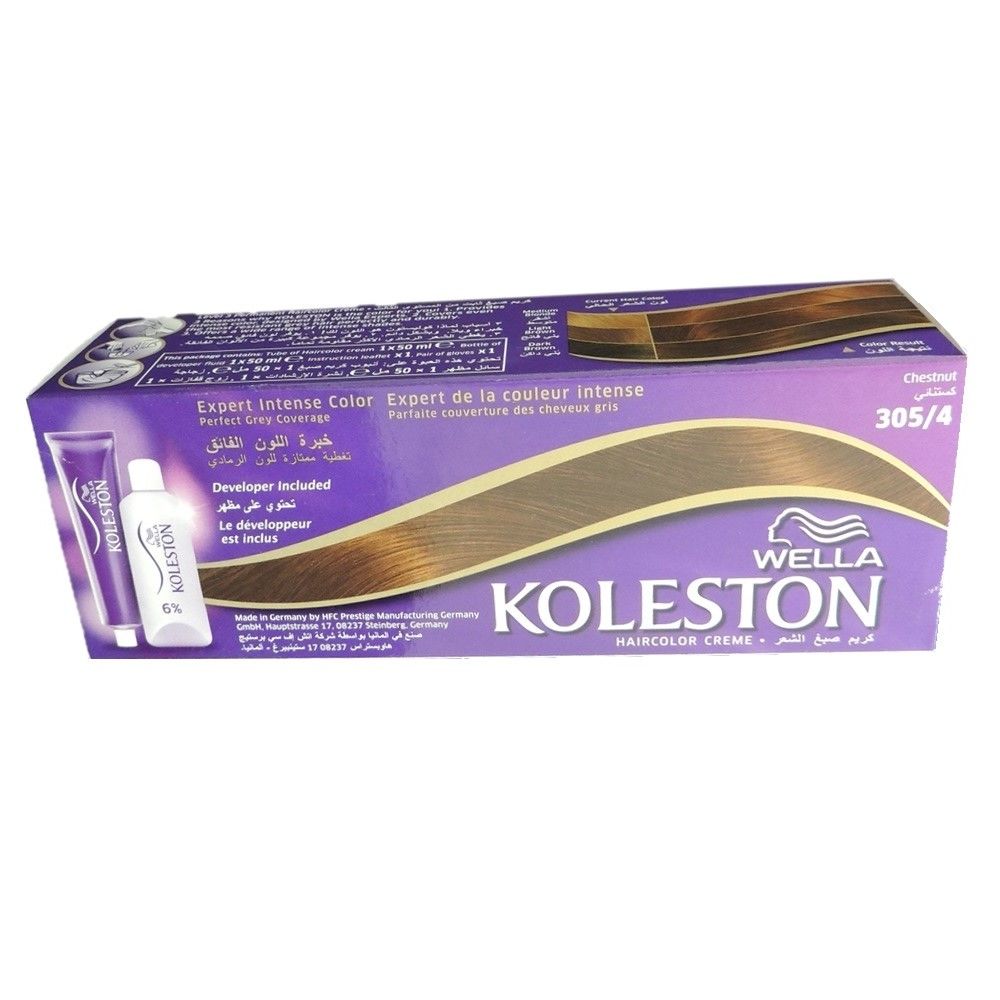 Koleston, Maxi 3054 Chestnut Hair Color, Deep chestnut permanent hair dye