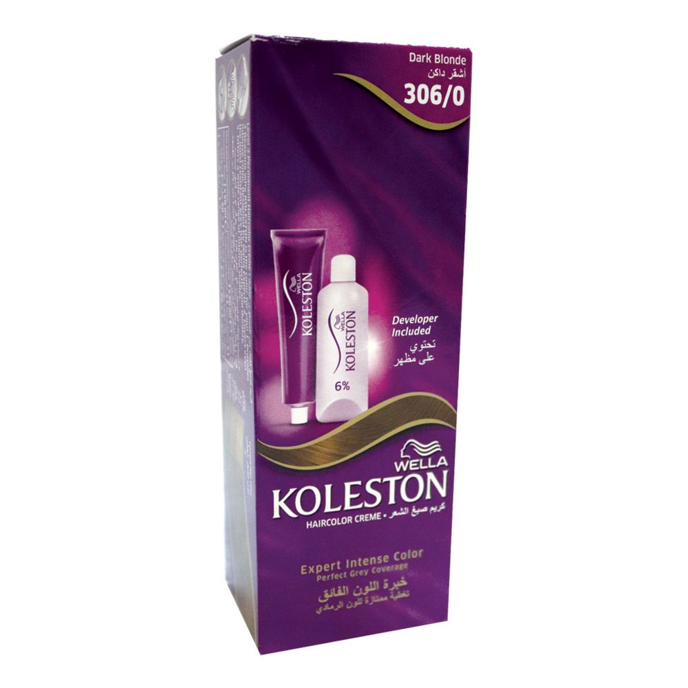 Wella Koleston Hair Color Cream - Dark Blonde 3060