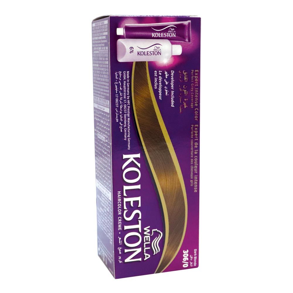 Wella Koleston Hair Color Cream - Dark Blonde 3060