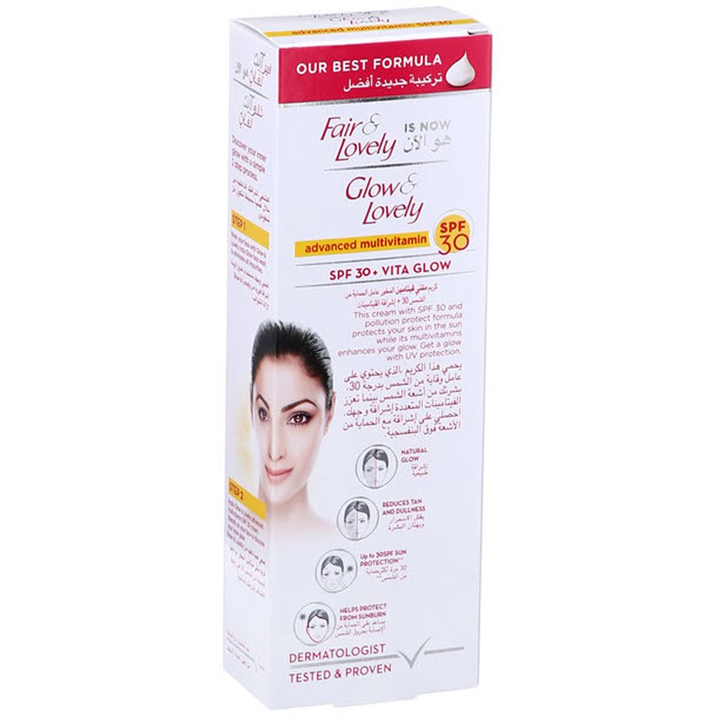 Glow & Lovely SPF30 Vita Glow Face Cream, 100g