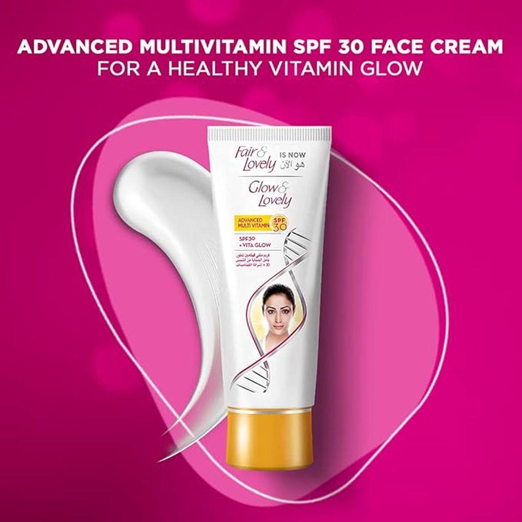 Glow & Lovely SPF30 Vita Glow Face Cream, 100g