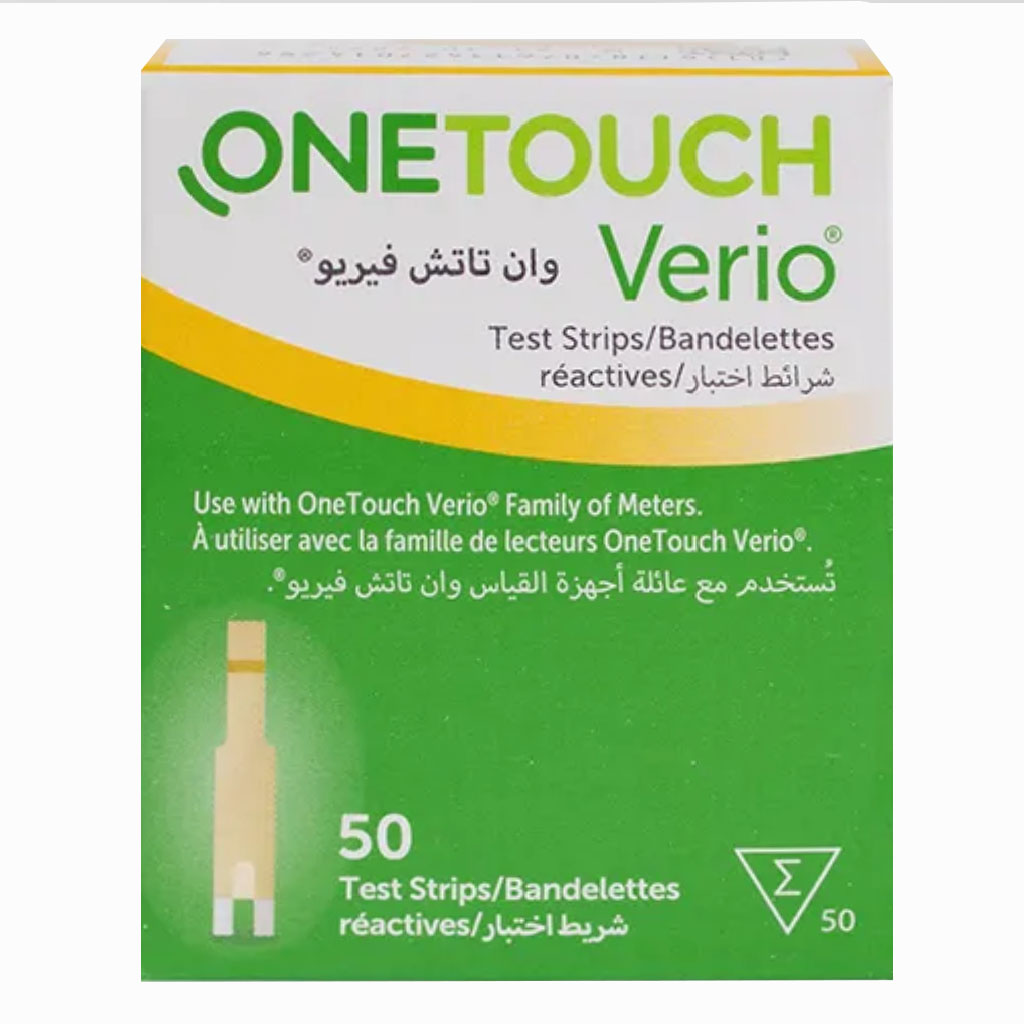 OneTouch, Verio Test Strips, Blood glucose test strips for accurate monitoring