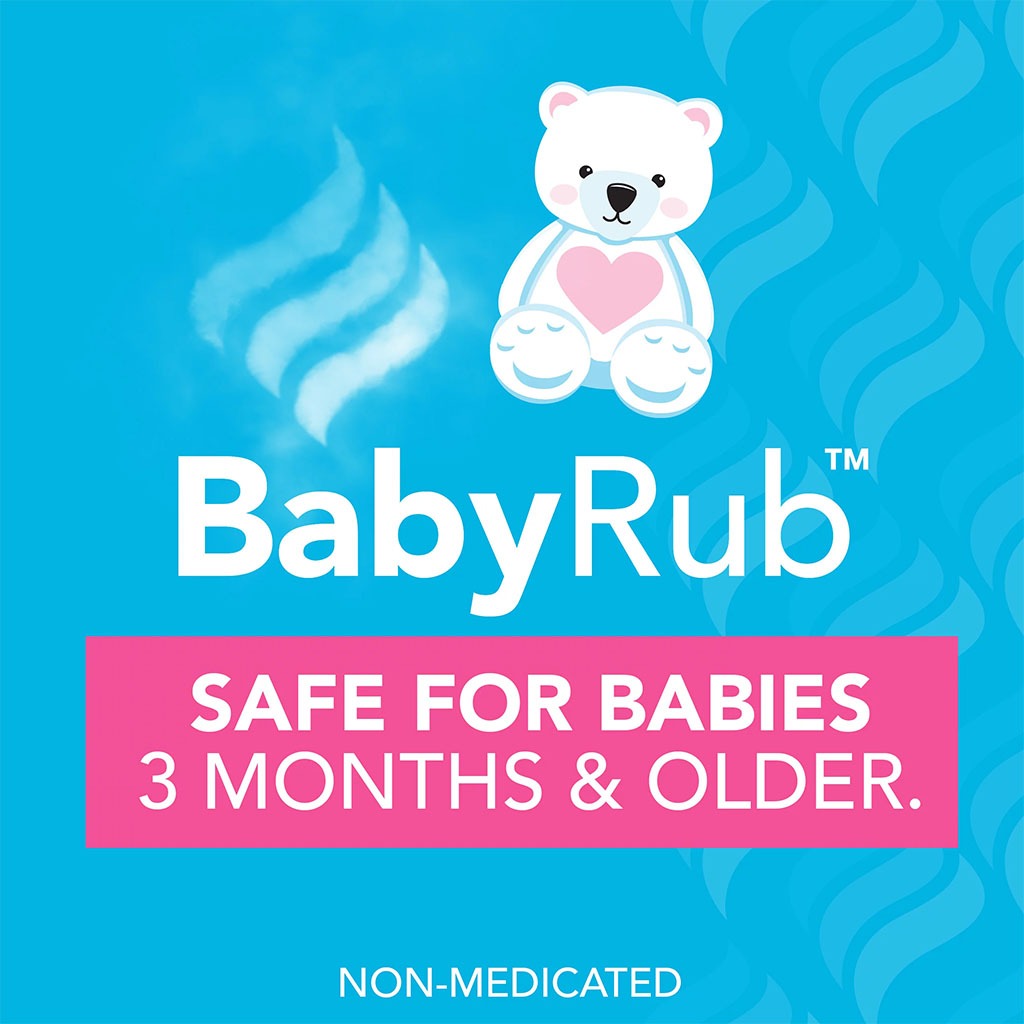 Vicks Babyrub Non-Medicated Soothing Ointment For 3+ Month Baby, 50G