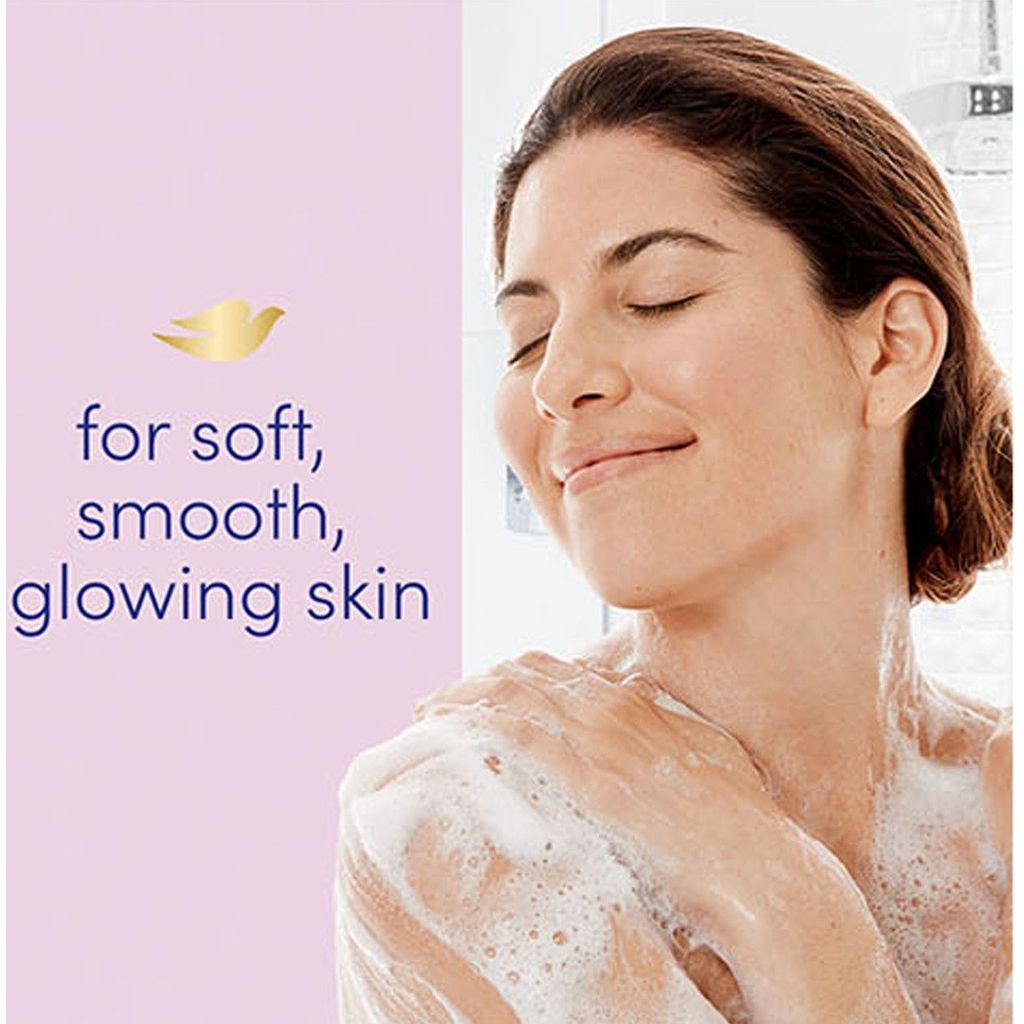 Dove, Pink Beauty Bar, Gentle moisturizing cleansing bar for soft skin, 125 g