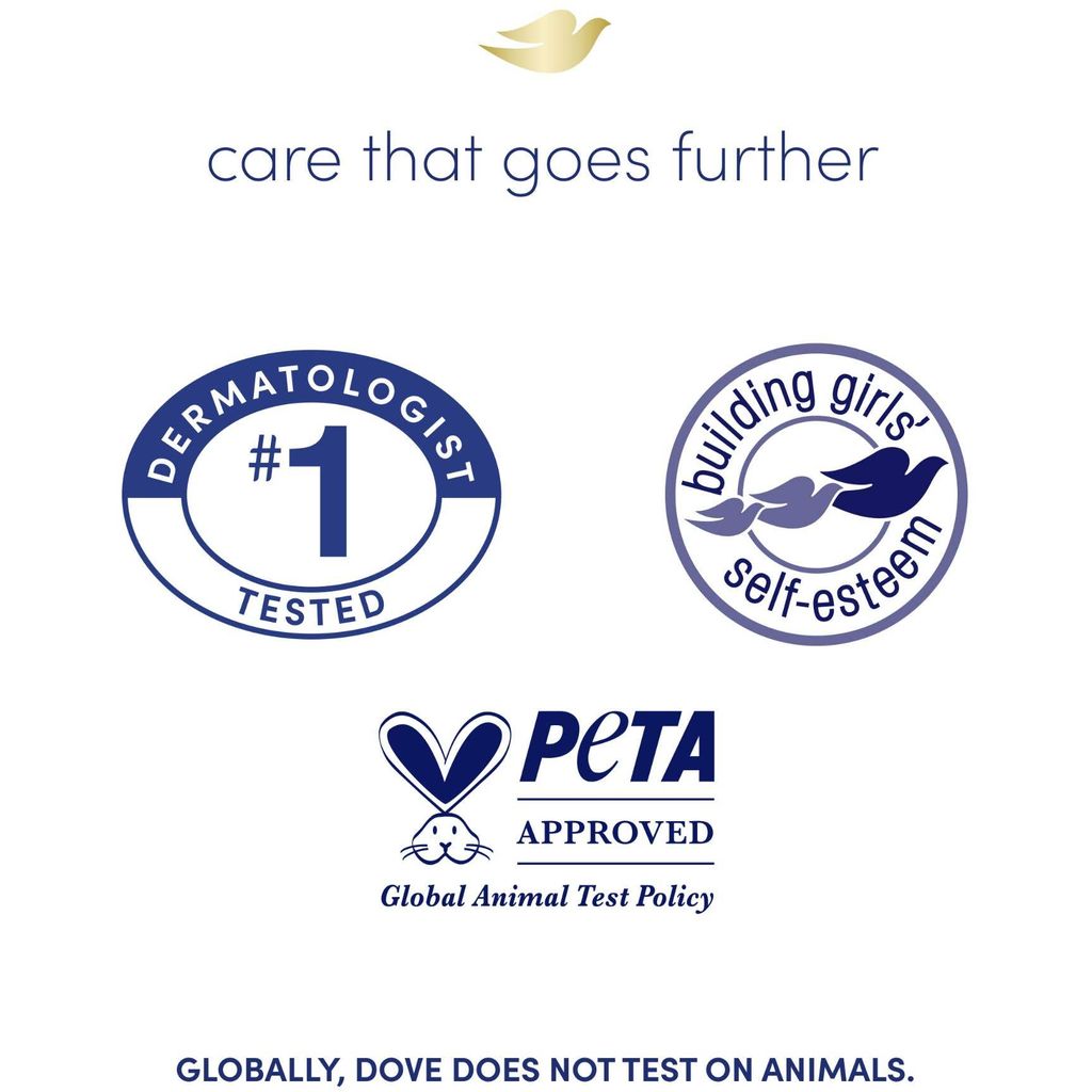 Dove, Beauty Cream Bar, Moisturizing cream soap for soft skin, 125 g