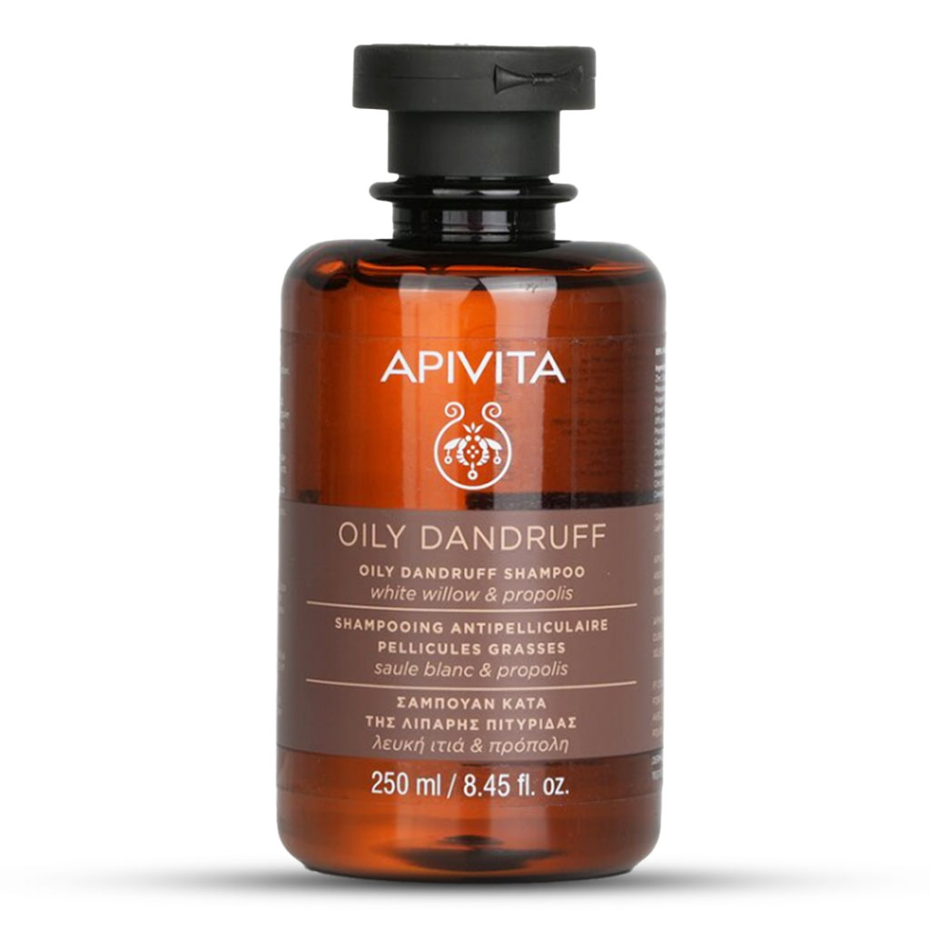 Apivita Oily Dandruff Shampoo White Willow & Propolis 250 ml