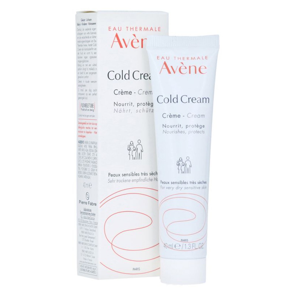 Avene, Cold Cream Face and Body, Moisturizing cream for soft, 100 ml