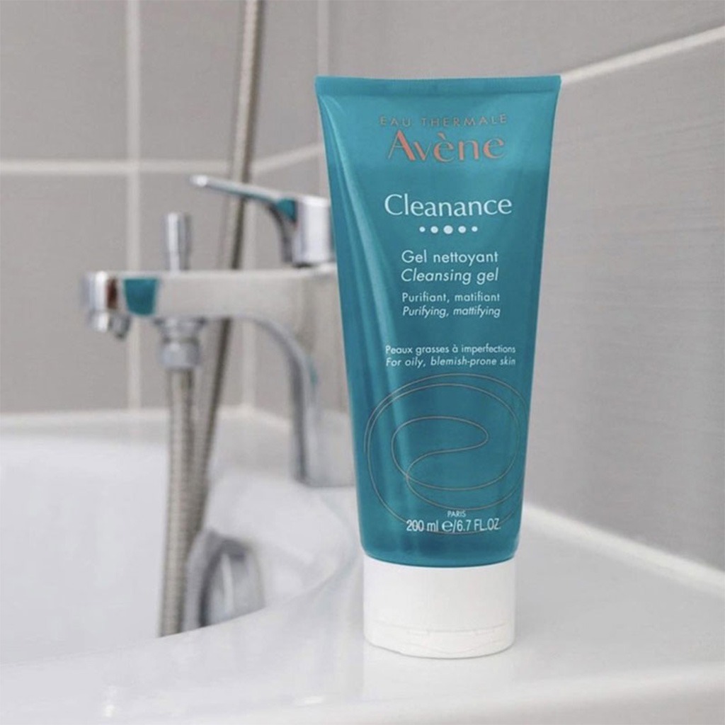 Avene, Cleanance Soapless Cleanser Gel, Gentle gel cleanser for oily and acne-prone skin, 200 ml