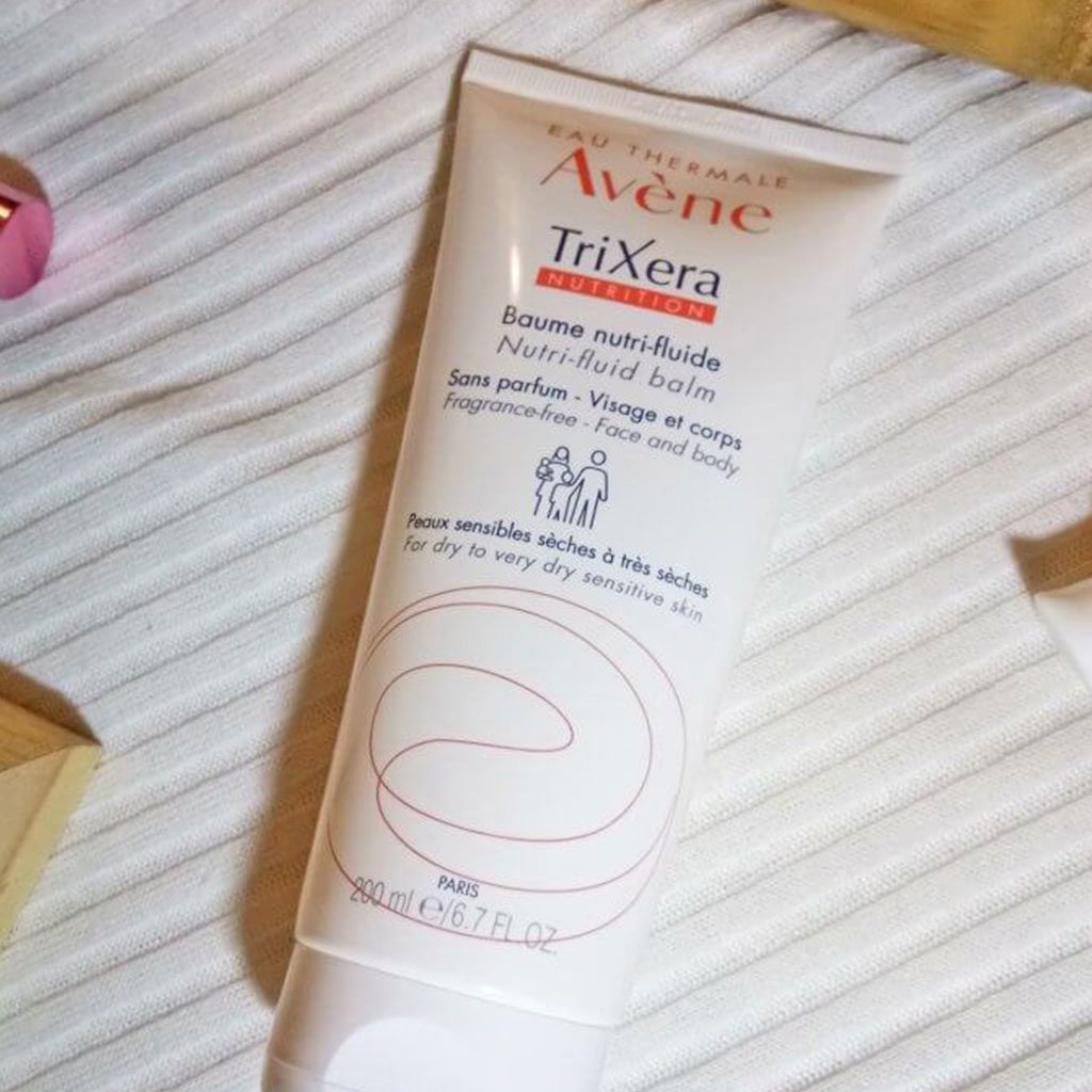 Avene, Trixera Nutrition Nutri-Fluid Balm, Emollient balm for dry and sensitive skin, 200ml