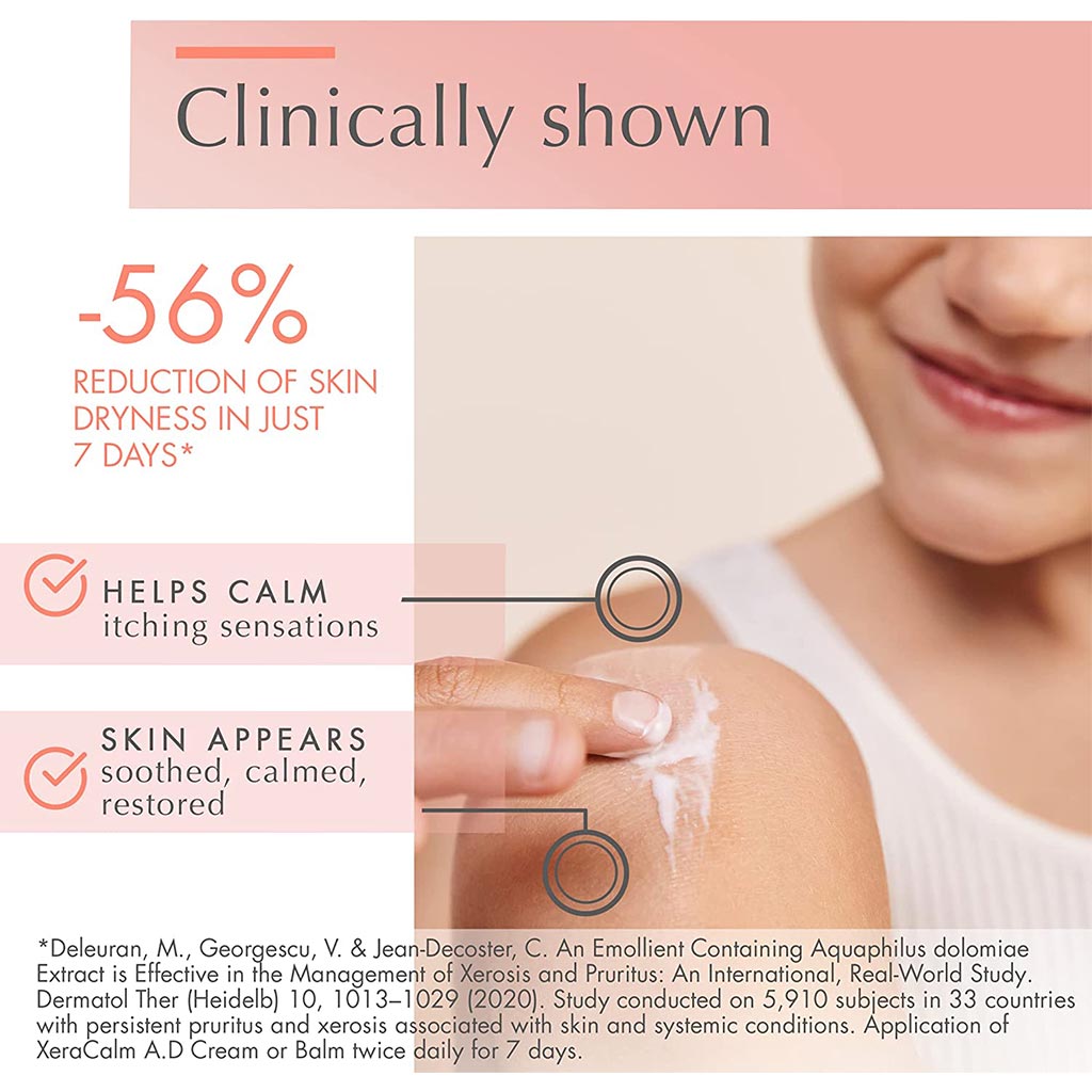 Avene, XeraCalm A.D lipid replenishing cream, Soothing cream for dry sensitive skin, 200ml