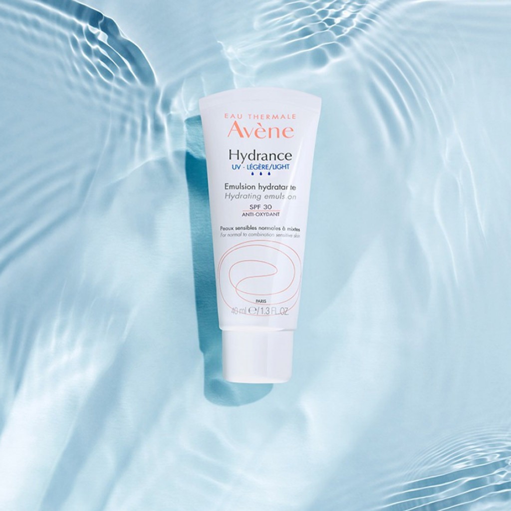 أفين، هيدرانس أوبتيمال SPF 30 إمولسيون، واقي شمس مرطب يومي، 40 مل