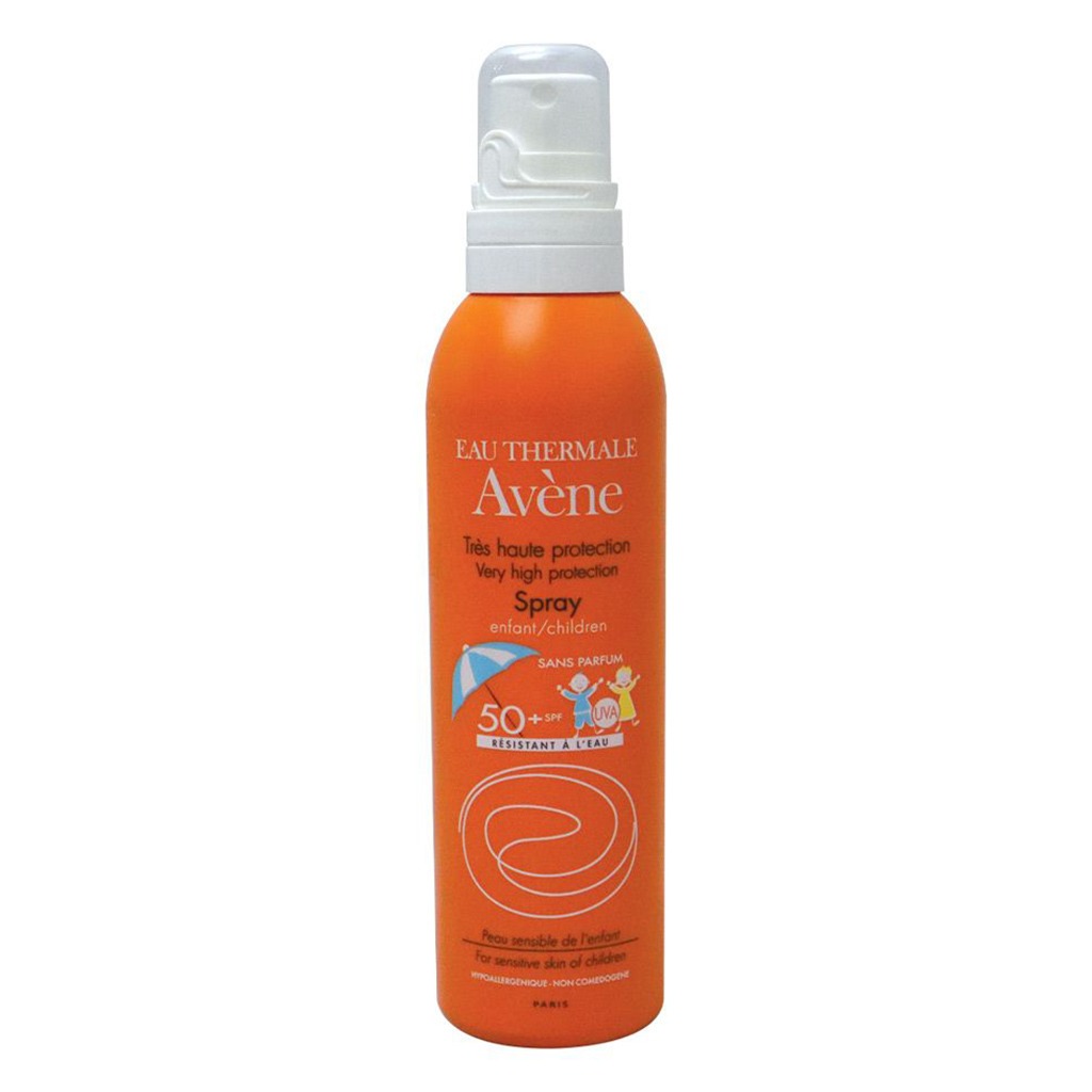 Avene, Sun Care Spray Children SPF 50+, High protection sunscreen spray for children, 200ml