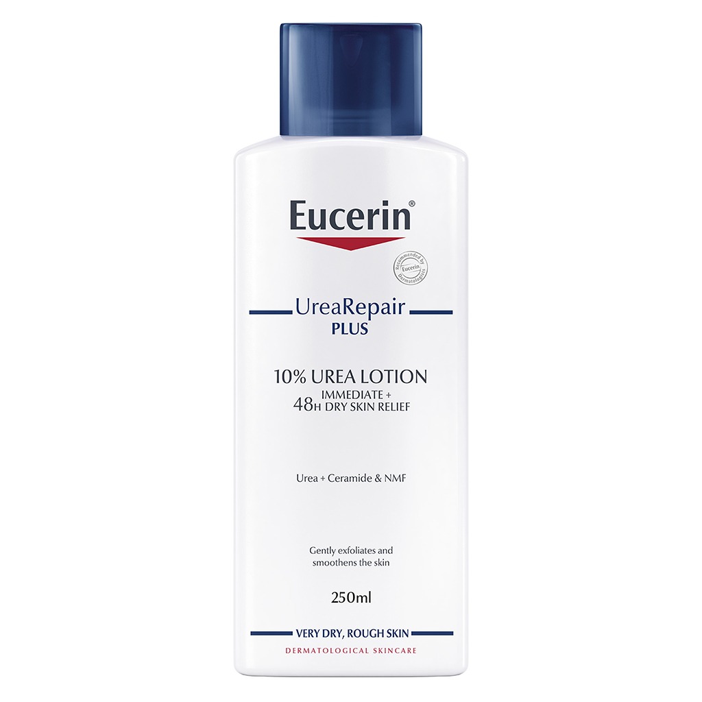 Eucerin, Urea Repair Plus 10% urea body lotion, Intensive hydration for very dry sensitive skin, 250 ml