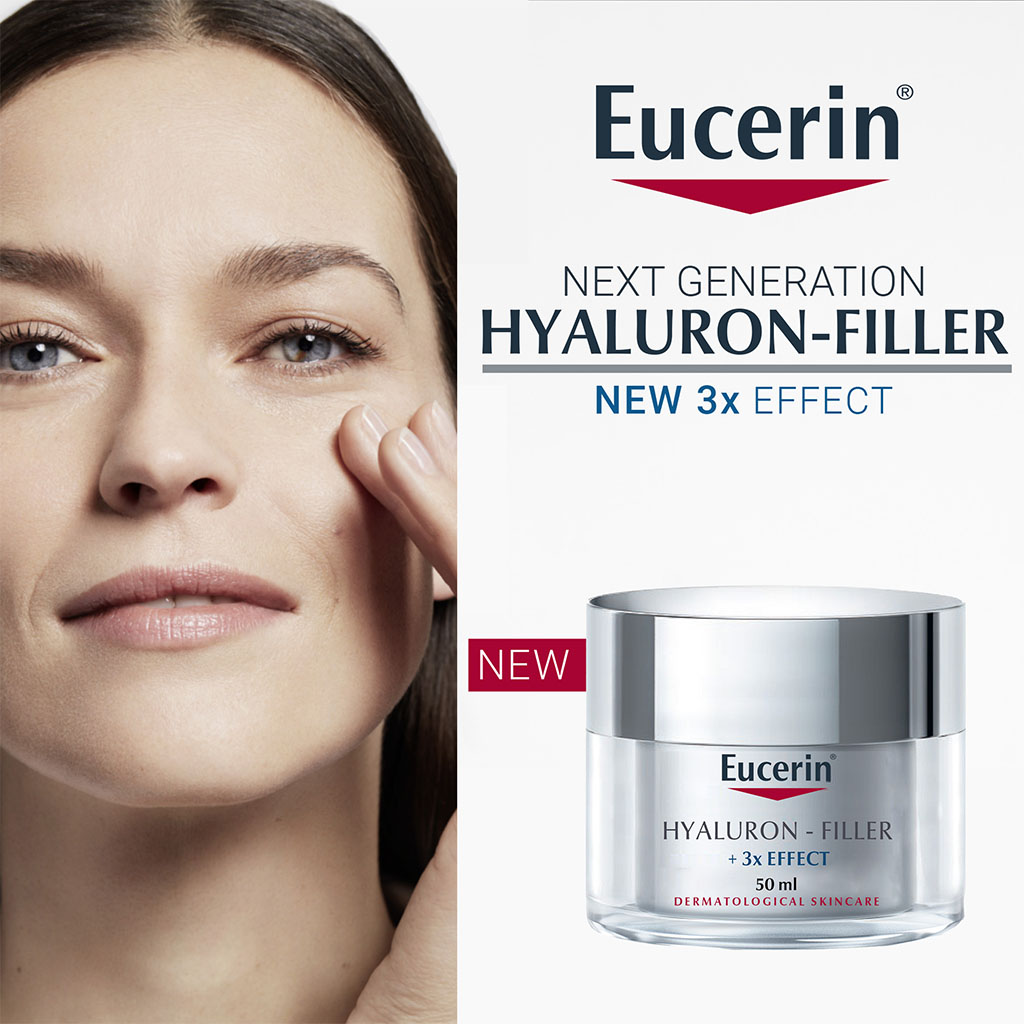 Eucerin, Hyaluron-Filler Day Care for Dry Skin, Anti-aging day cream for dry skin, 50ml