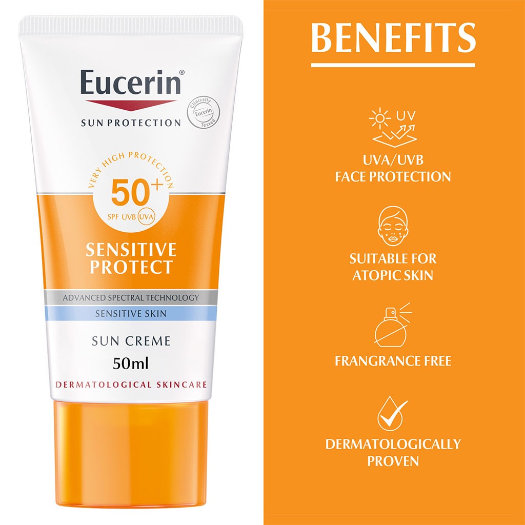 Eucerin Sun Cream Spf50+ 50 ml