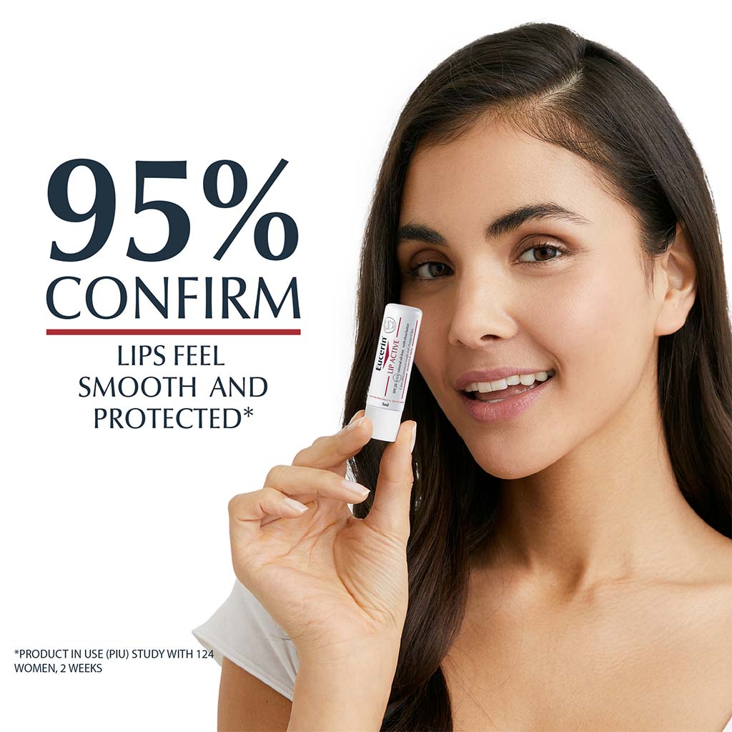 Eucerin, Ph5 Lip Active SPF 15, Protective lip balm with sun protection and moisturizing effect, 4.8 g