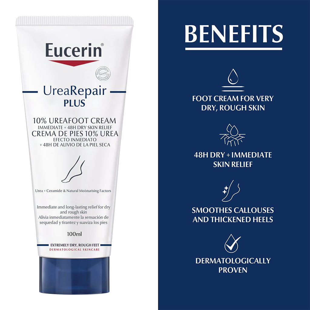 Eucerin Urea Repair Plus 10% Urea Foot Cream 100 ml