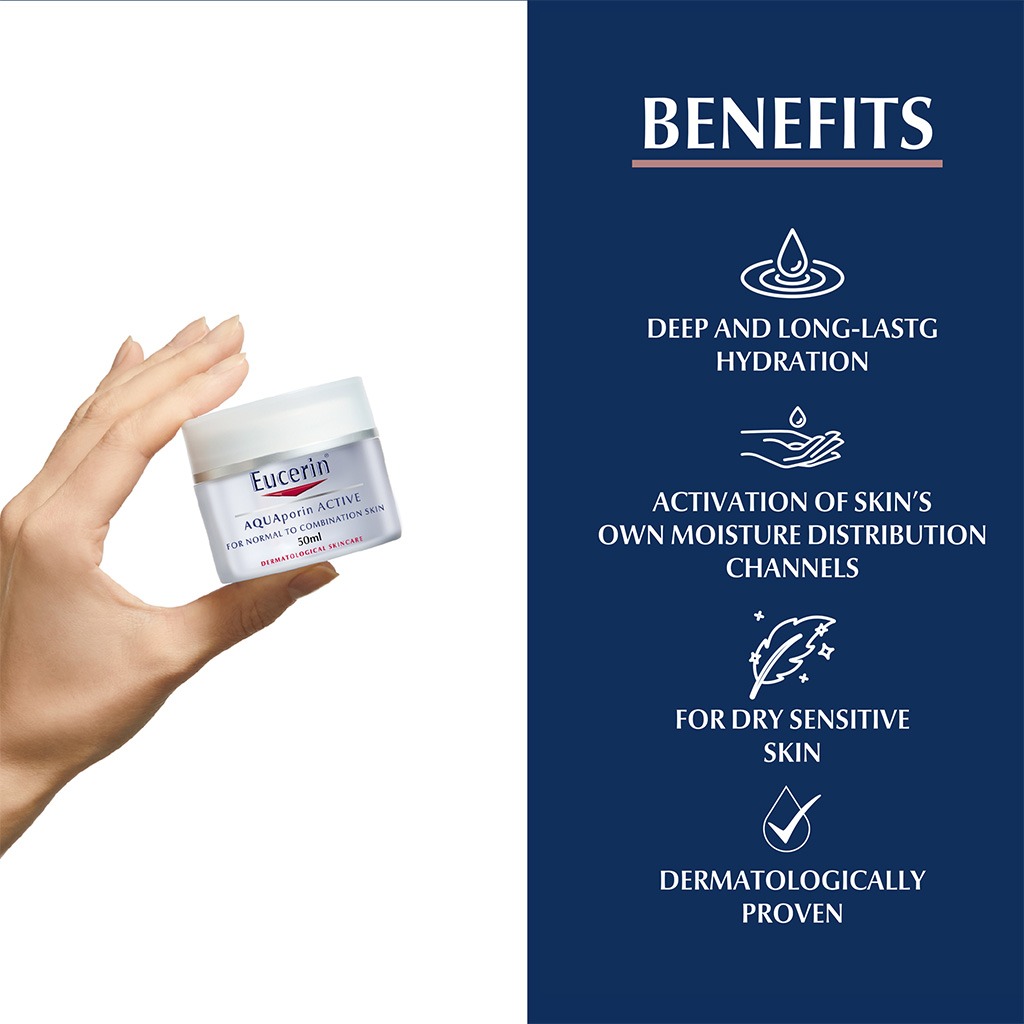 Eucerin Aquaporin Active Light Cream 50 ml