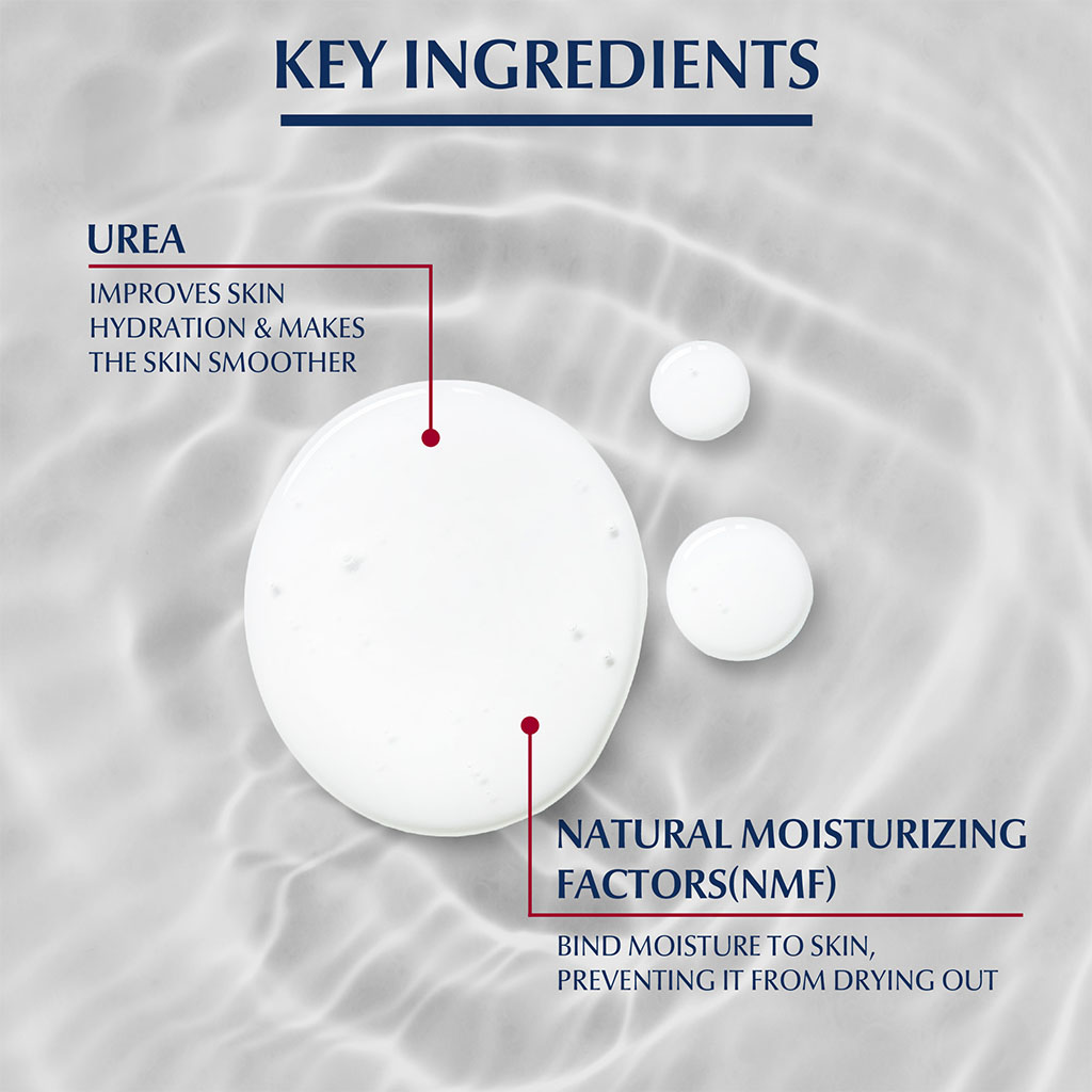 Eucerin, UreaRepair Plus 5% Urea Body Wash, Moisturizing body wash for dry and rough skin, 400ml