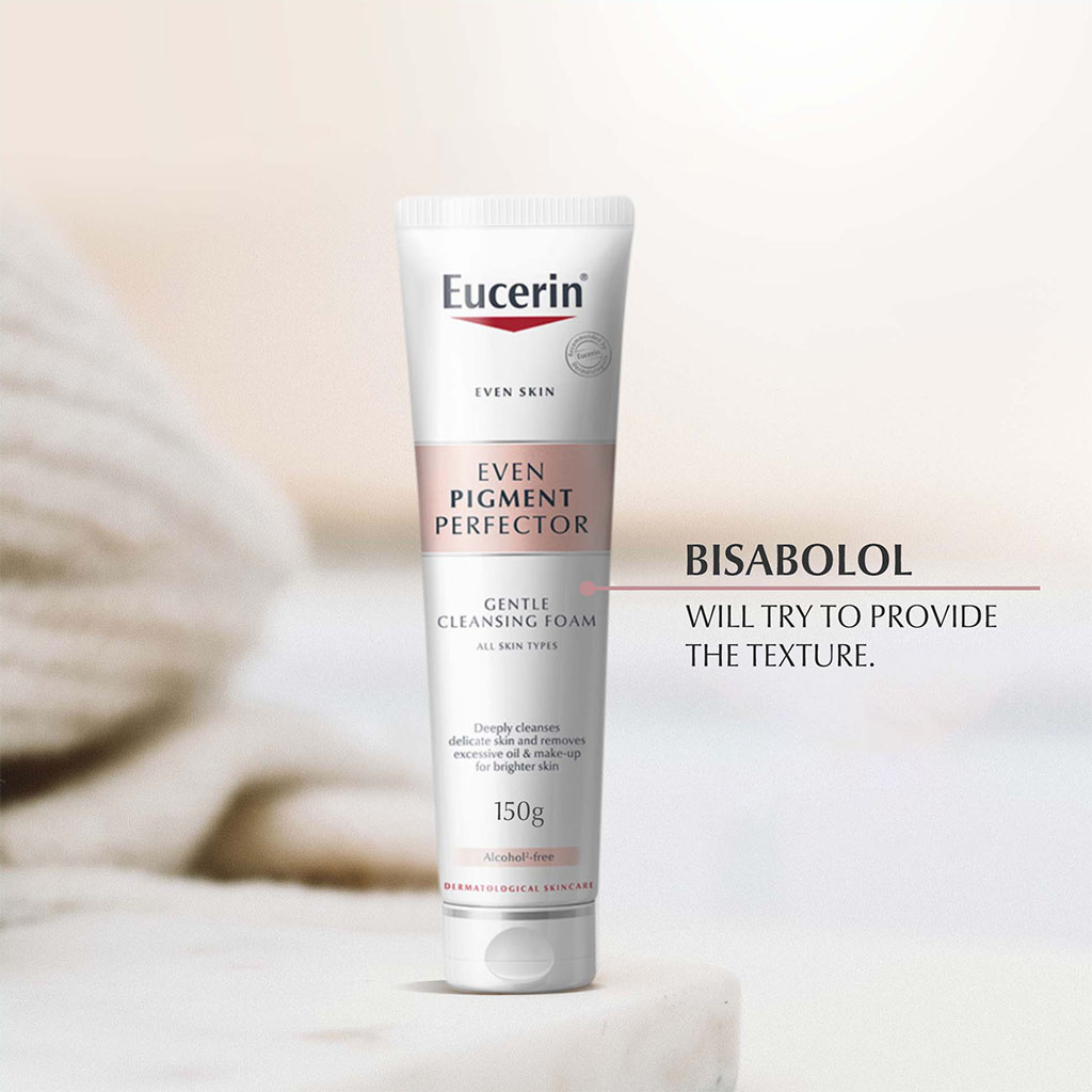 Eucerin, Even Pigment Perfector Facial Cleansing Foam, Gentle cleansing foam for uneven skin tone, 160ml