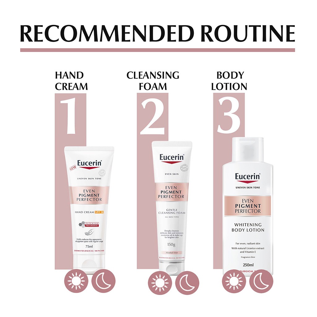 Eucerin, Even Pigment Perfector Facial Cleansing Foam, Gentle cleansing foam for uneven skin tone, 160ml