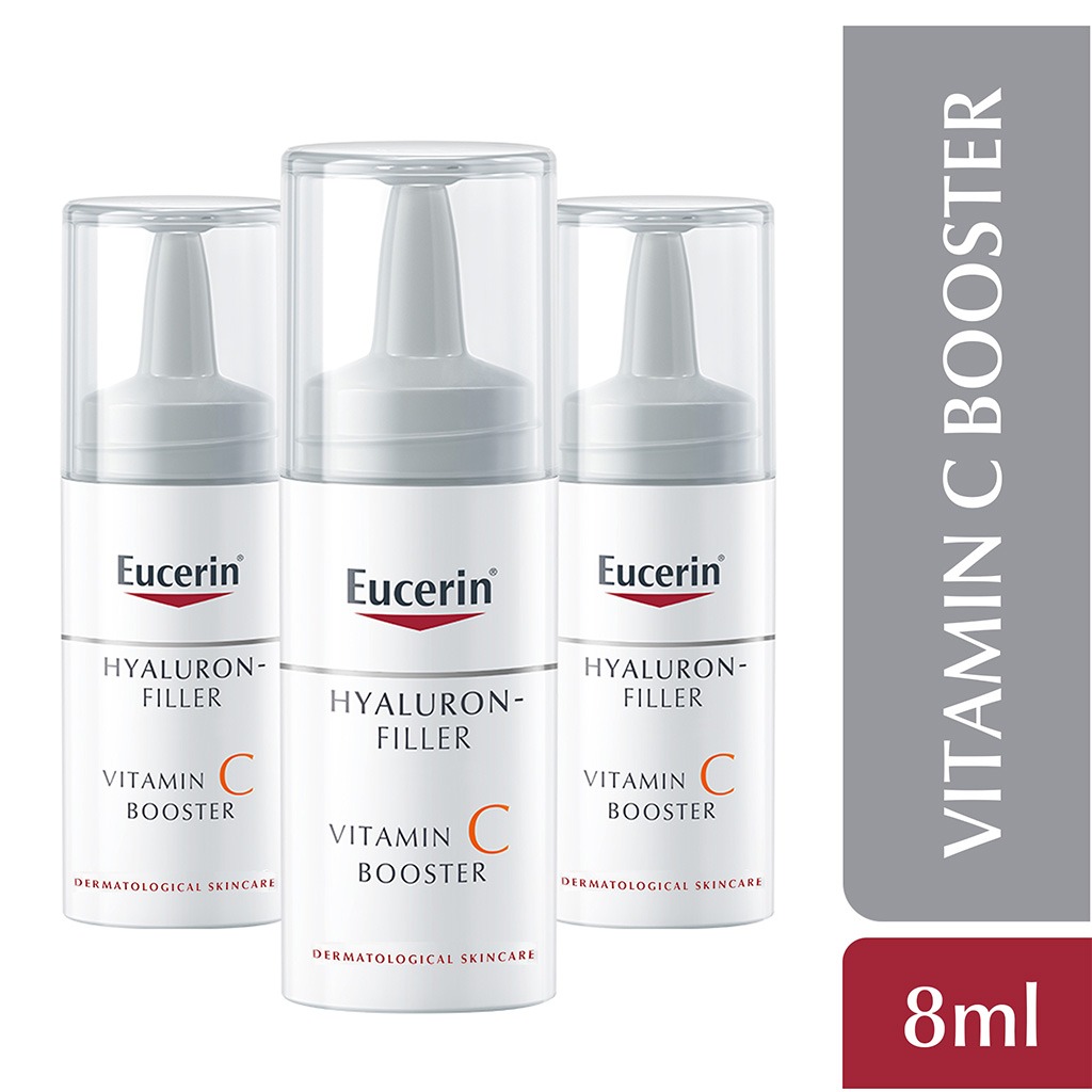 Eucerin, Hyaluron-Filler Vitamin C Booster, Anti-aging serum with vitamin C for radiant skin, 8ml
