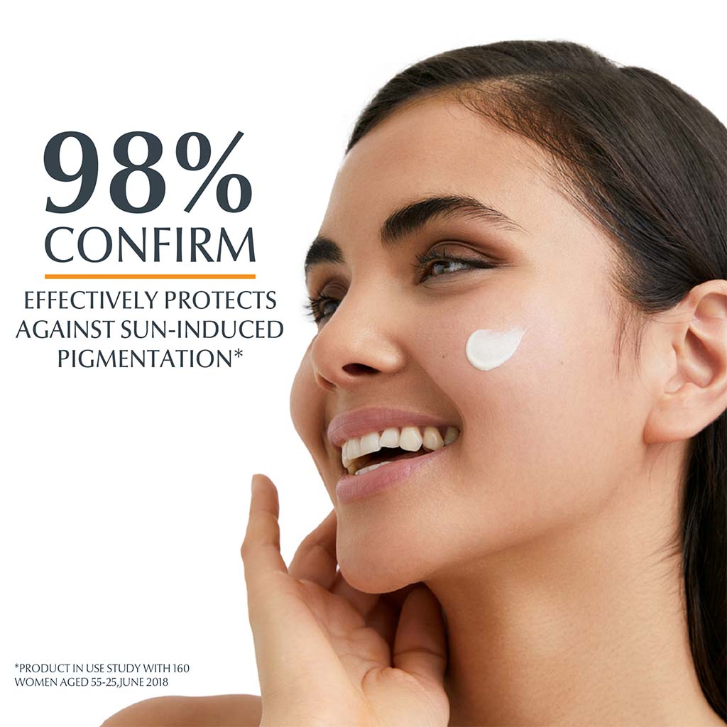 Eucerin, Even Pigment Perfector Sun Fluid SPF 50+, High protection sunscreen for uneven skin tone, 50 ml