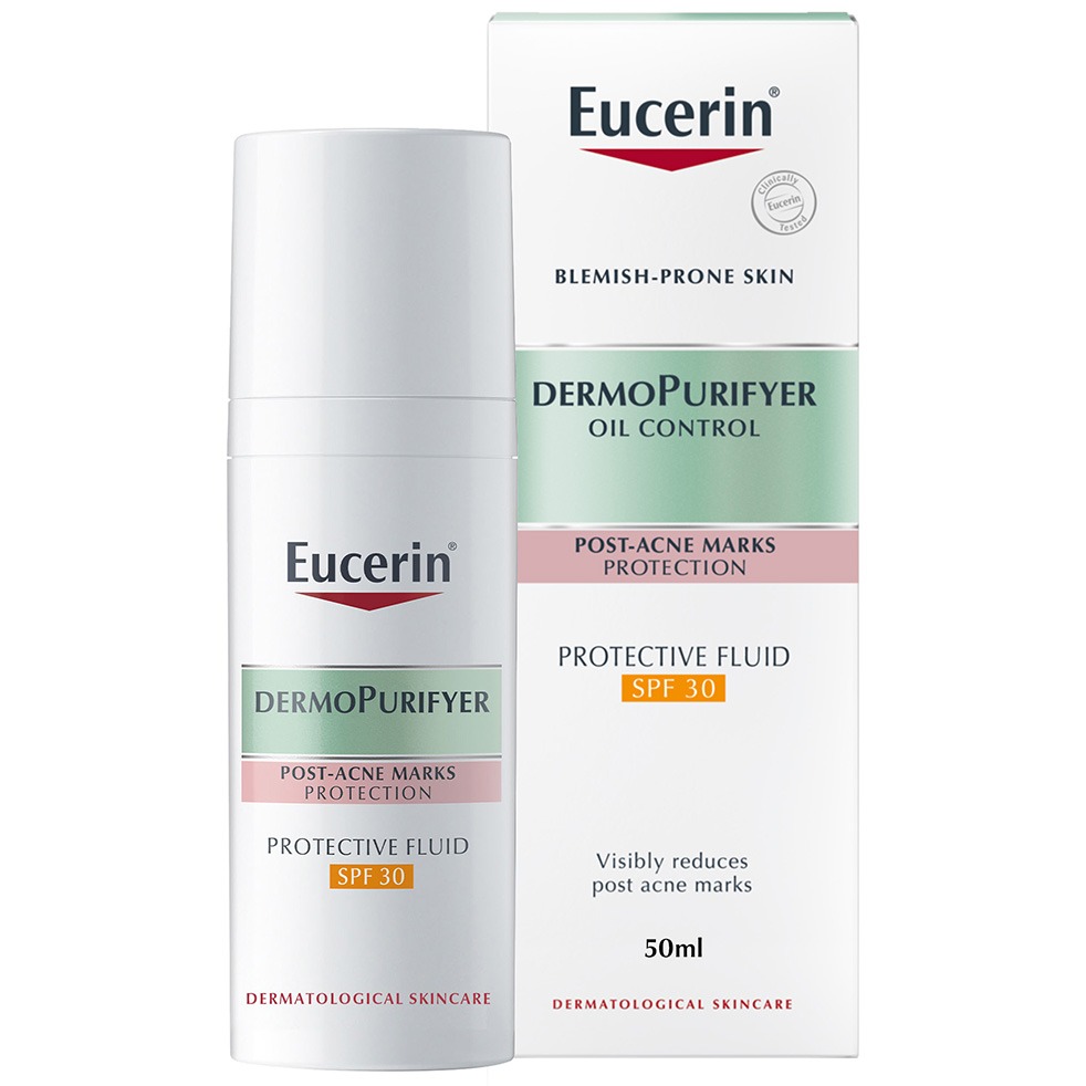 Eucerin DermoPurifyer Protective Fluid Cream SPF30 50ml