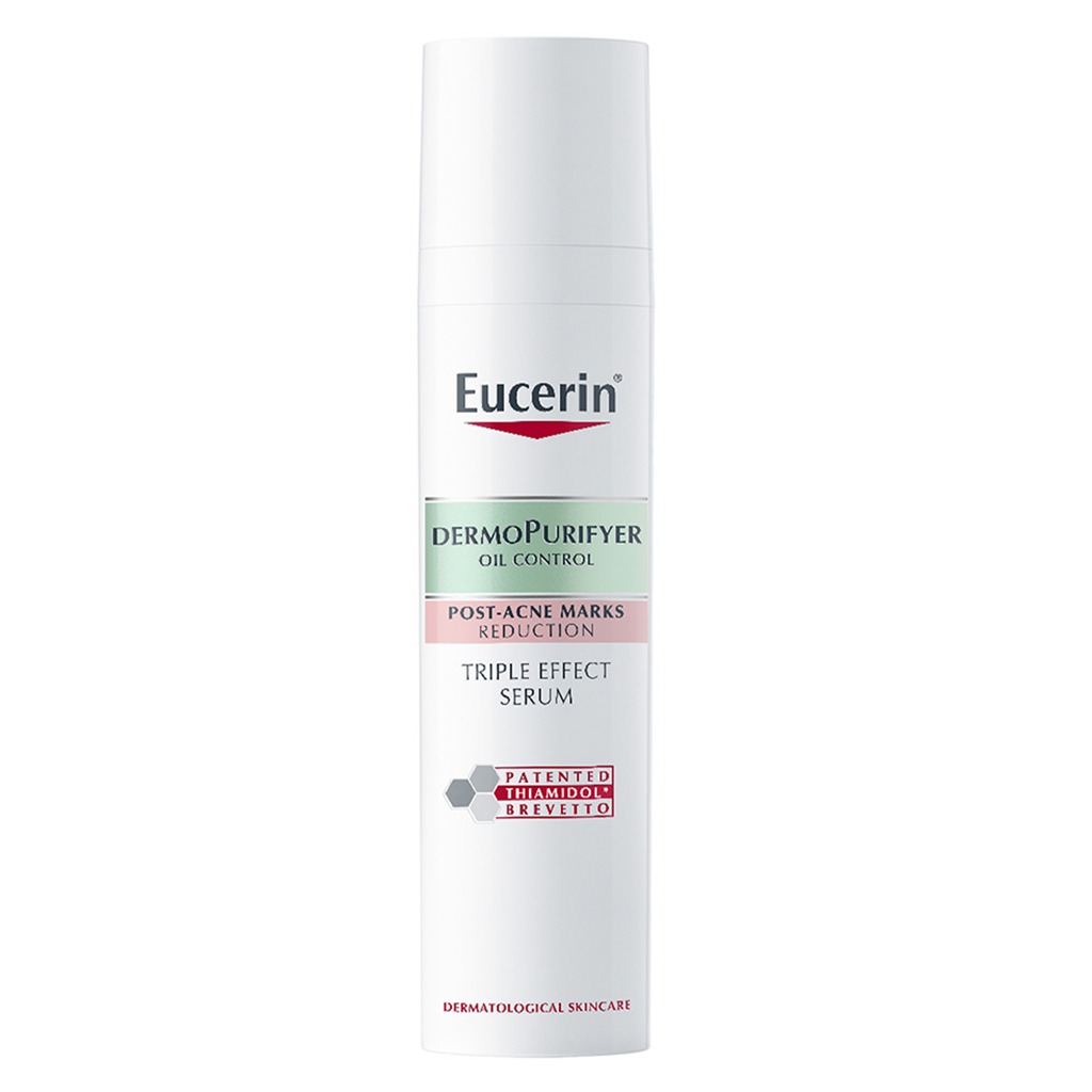 Eucerin, Dermopurifyer Triple Effect Serum with Thiamidol, Serum for acne-prone and pigmented skin, 40ml