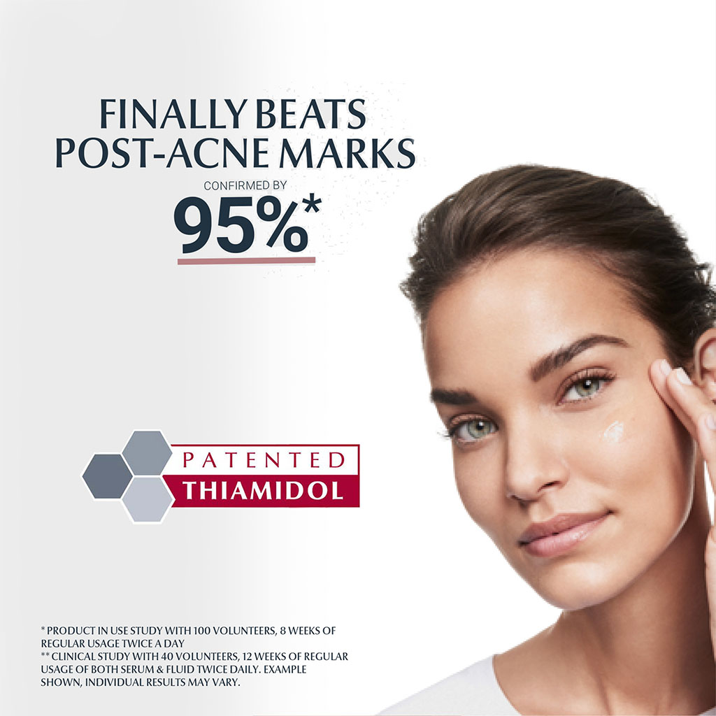 Eucerin, Dermopurifyer Triple Effect Serum with Thiamidol, Serum for acne-prone and pigmented skin, 40ml