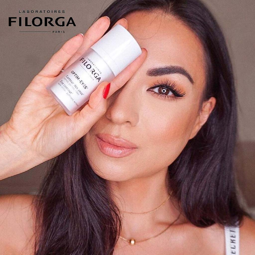 Filorga, Optim Eyes Cream for Dark Circles, Anti-aging eye cream reducing dark circles and puffiness, 15 ml