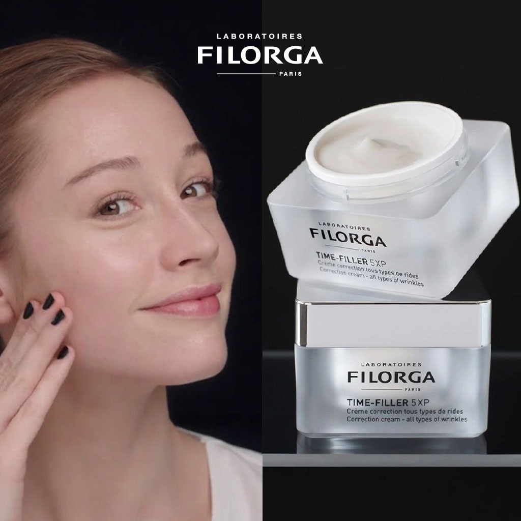 Filorga, Time Filler 5Xp Cream, Anti-wrinkle cream for face and neck, 50 ml
