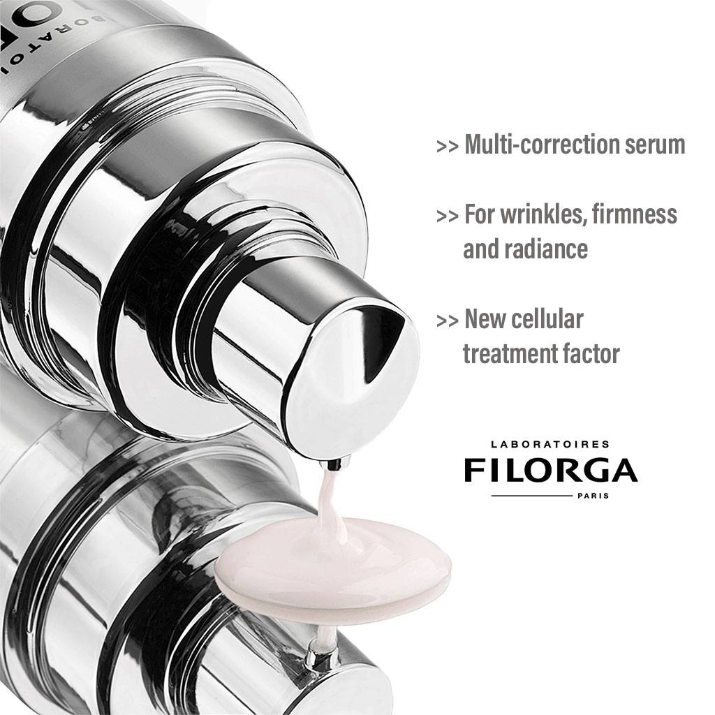 Filorga, NCEF intensive supreme multi correction face serum, Anti-aging serum with multi-repair benefits, 30 ml