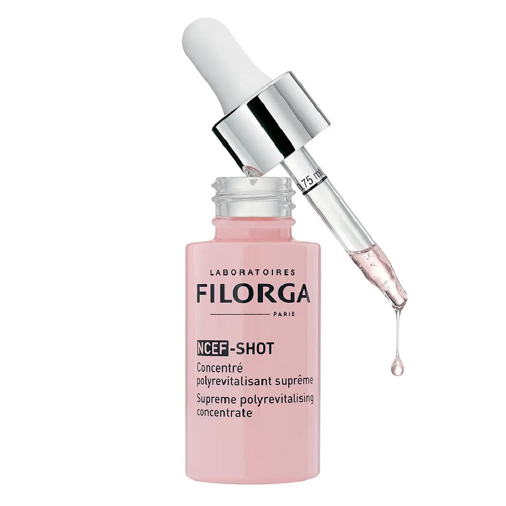 Filorga, NCEF Shot Supreme Polyrevitalising Concentrate, Intensive anti-aging skin concentrate, 15ml