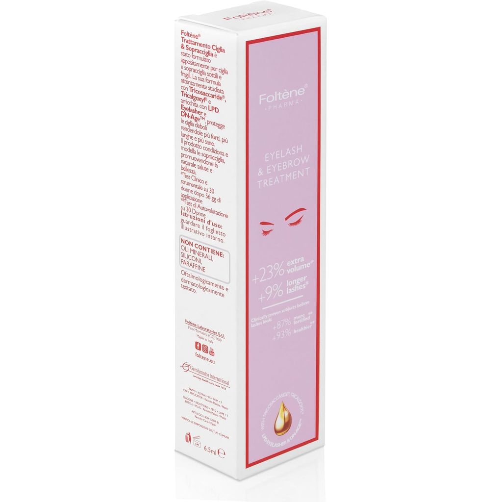 Foltene, Eye Lash Treatment, Nourishing treatment for eyelash growth, 65ml